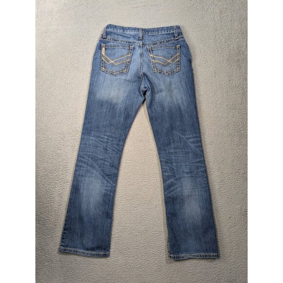 Cinch Ian Jeans Mens 33x32 (Measures 31x30) Slim Boot Western Blue - Picture 2 of 16